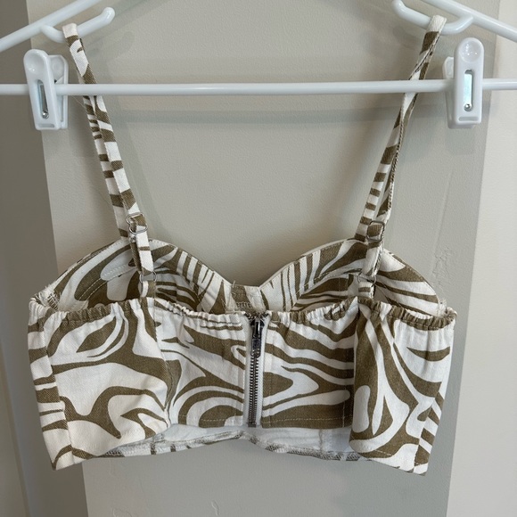 Handmade Denim Crop Top from Nashville, TN - Picture 3 of 4